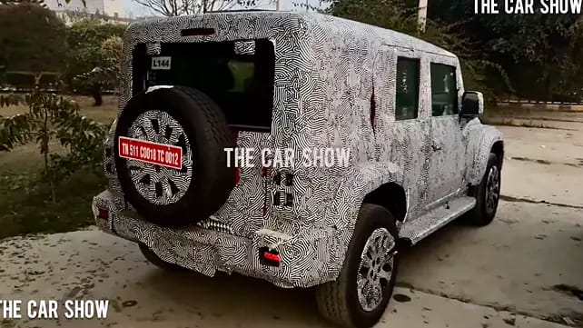 Upcoming Five-Door Mahindra Thar